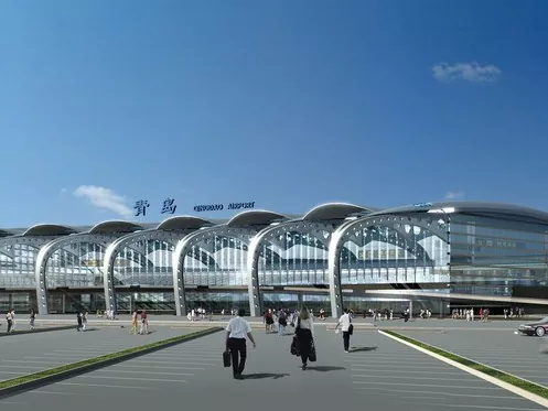 Terminal Bandara dengan Rangka Baja