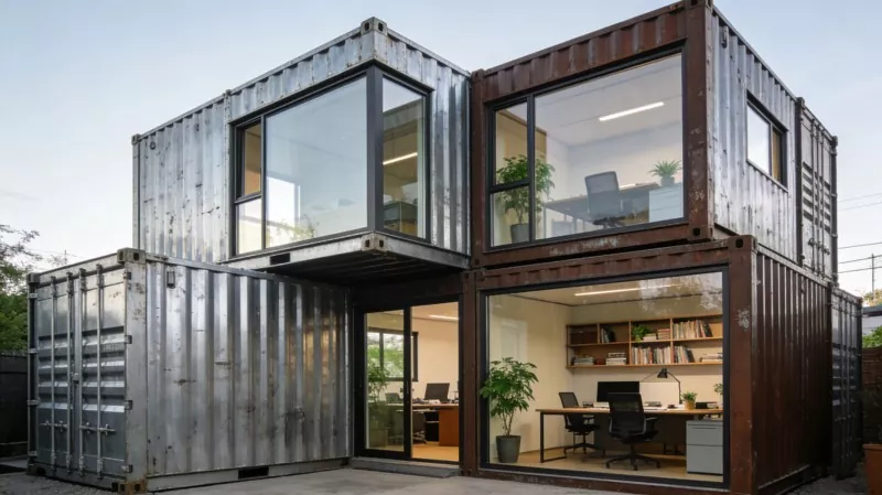 Kantor Rumah dalam Kontainer