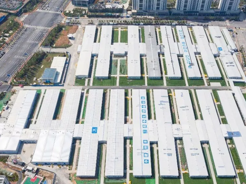 Gedung Rumah Sakit Struktur Baja Modular