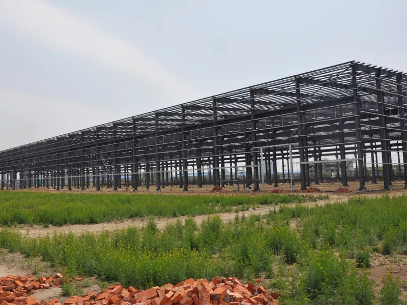 Bangunan Gudang Logam Baja Prefab