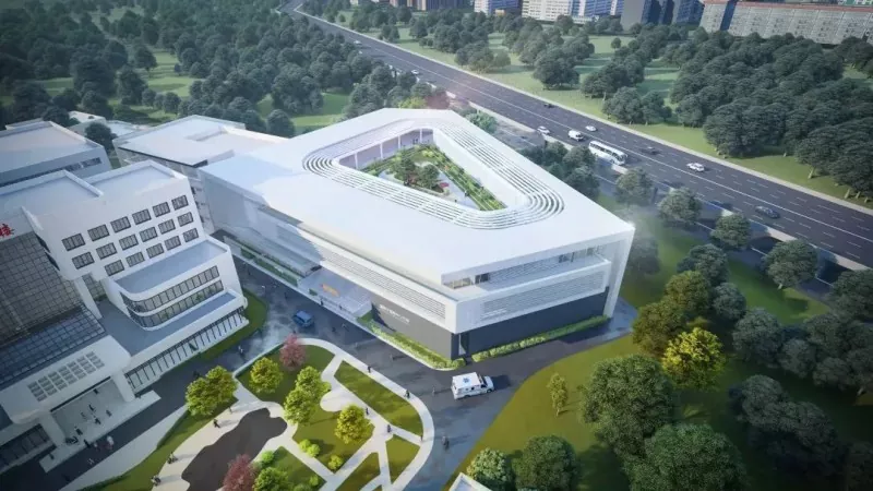 Gedung Baja Pusat Medis Prefabrikasi