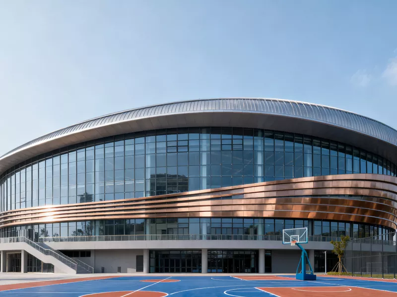 Lapangan Basket Struktur Baja Pracetak