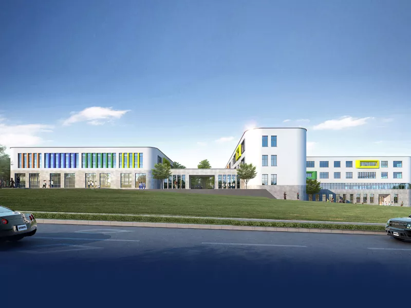 Gedung Sekolah Struktur Baja Pracetak