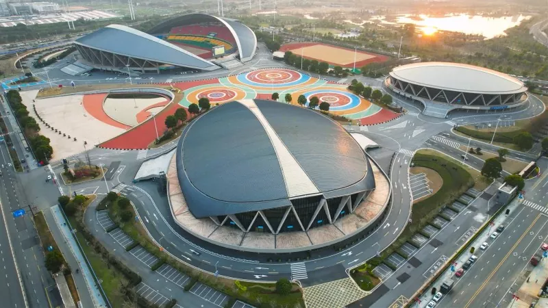 Konstruksi Baja Stadion Internasional Populer