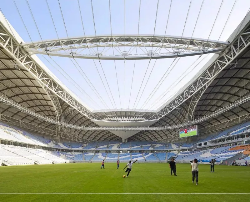 Konstruksi Struktur Baja Stadion