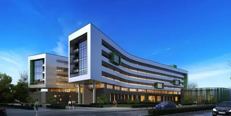 Gedung Pengajaran Rangka Baja