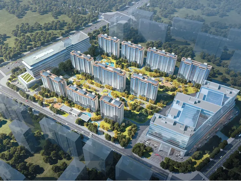 Gedung Sistem Hisap Medis Baja