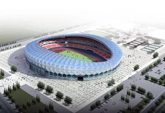Arsitektur Logam Lapangan Sepak Bola Baja