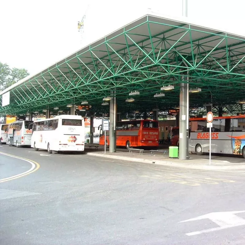 Depo Bus Struktur Baja