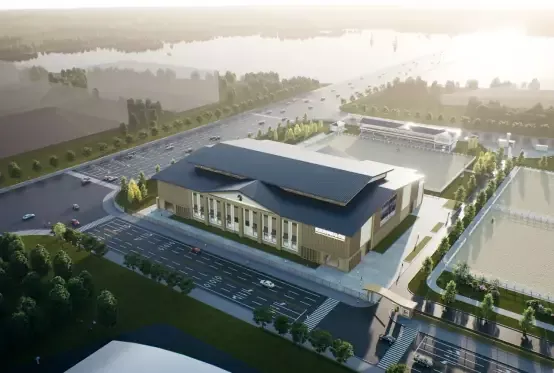 Arena Berkuda Struktur Baja