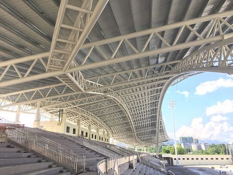 Gedung Stand Stadion Struktur Baja